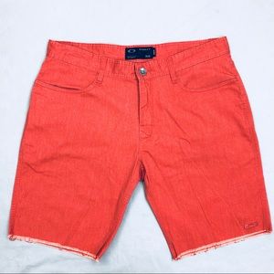 Oakley Men’s Slim Fit Shorts Raw Hem Stretch 36